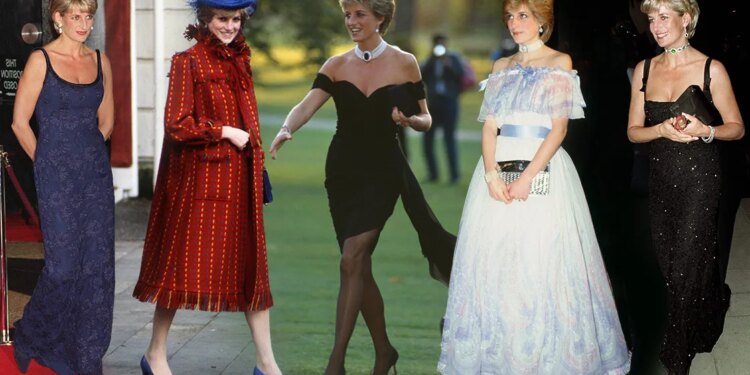 Princess Diana’s Fashion Evolution Epitomized Royal Glamour