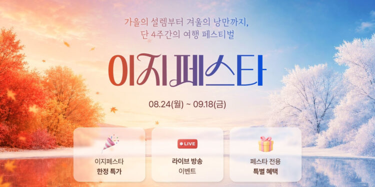 La agencia de viajes Kyowon Tour celebra el 'EASY Festa' con ofertas especiales, puntos y regalos