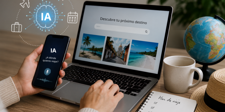 Inteligencia artificial cambia la forma de planificar los viajes