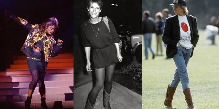 7 botas de los años 80 que regresan y se llevan con jeans, faldas y vestidos en verano 2026