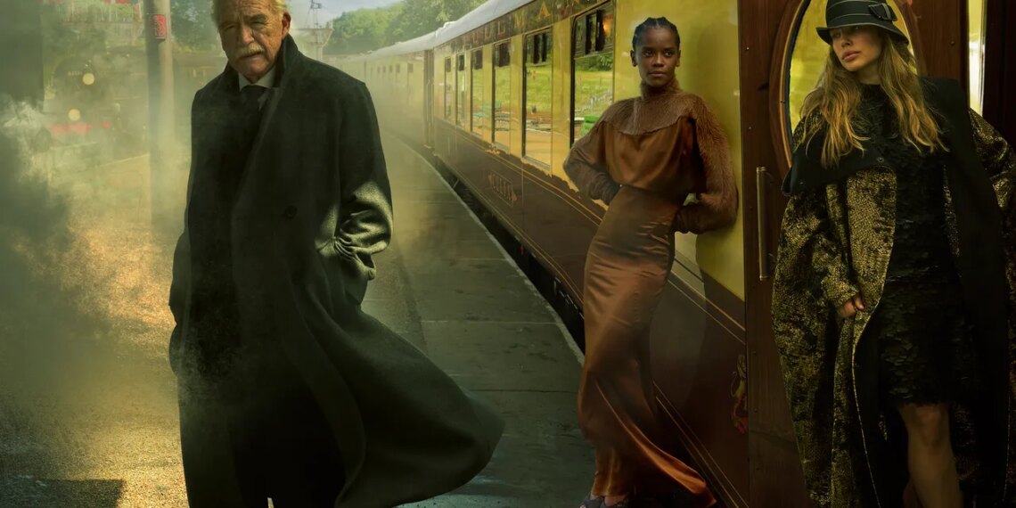 The Stars of London’s West End Hop a Chic Train (Reimagined by Baz Luhrmann and Catherine Martin) for an Opulent Fashion Trip