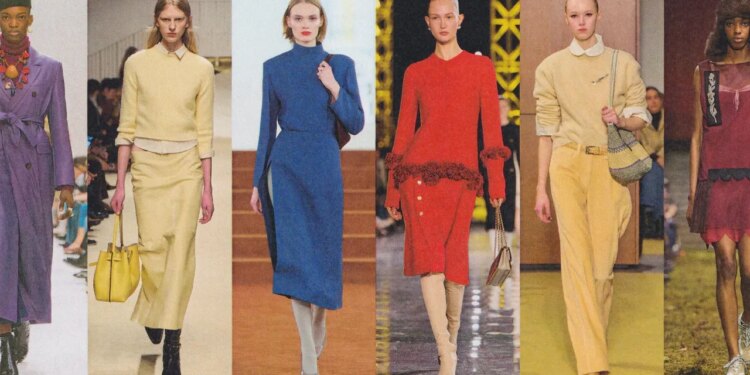 The Top Fall 2026 Color Trends, From Royal Purple to Juicy Peach