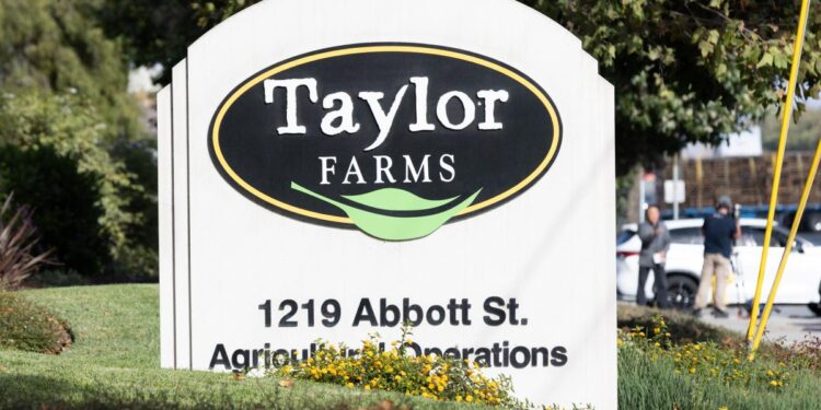 Brotes en Taylor Farms muestran limitaciones de EU para proteger productos agrícolas de México