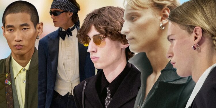 Lords of the Rings: Menswear Designers Are Going All-In on This Frisky, Statement-Making Earring