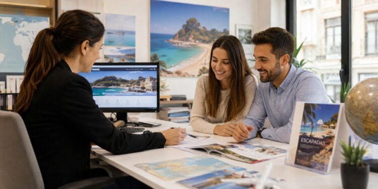 Madrid y Catalu&ntilde;a concentran casi la mitad del empleo en agencias