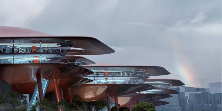 Galería de MAD Architects gana el concurso para diseñar el Centro Internacional de Cruceros en China