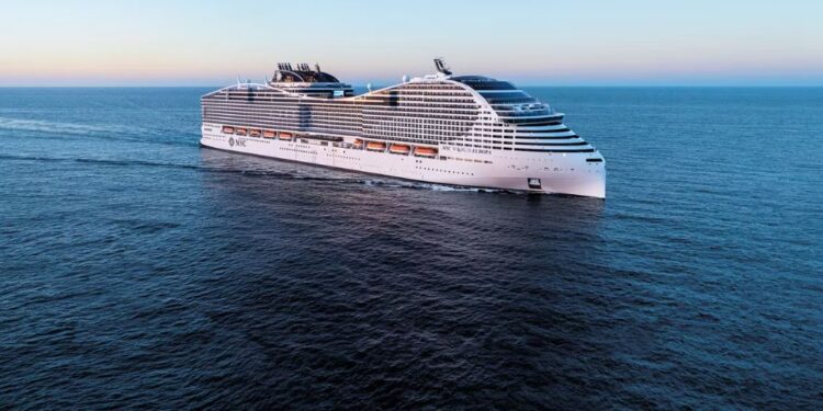 MSC mantiene el megacrucero de turismo "MSC World Europa" en el Mediterráneo y abandona su plan para retornar al Golfo