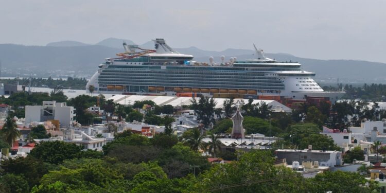 Mazatlán tendrá nueve arribos de cruceros turísticos en septiembre