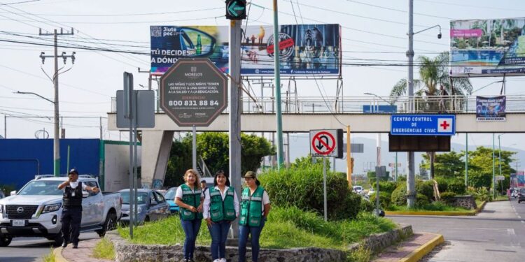 Disminuye presencia de niñas y niños en cruceros gracias a estrategia preventiva del SEDIF