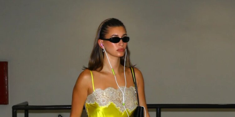 Forget Butter and Lemon, Hailey Bieber Co-Signs Fluro Yellow