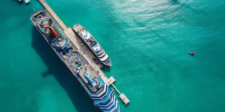 Progreso se desborda con la llega de 3 mil cruceristas del Carnival Valor