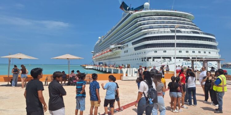 Van a entrar los cruceros de mayor tamaño al Puerto de Progreso, en el 2028