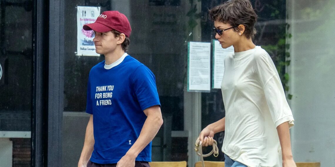 Tom Holland and Zendaya Debut Their Matching Gold Wedding Bands