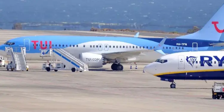 Imagen de archivo de un avión de la compañía aérea TUI / EFE