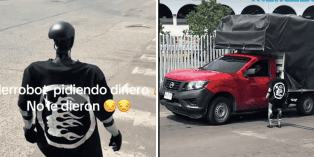 Zapopan: Robot humanoide trabaja en crucero de Atemajac y se viraliza (VIDEO)