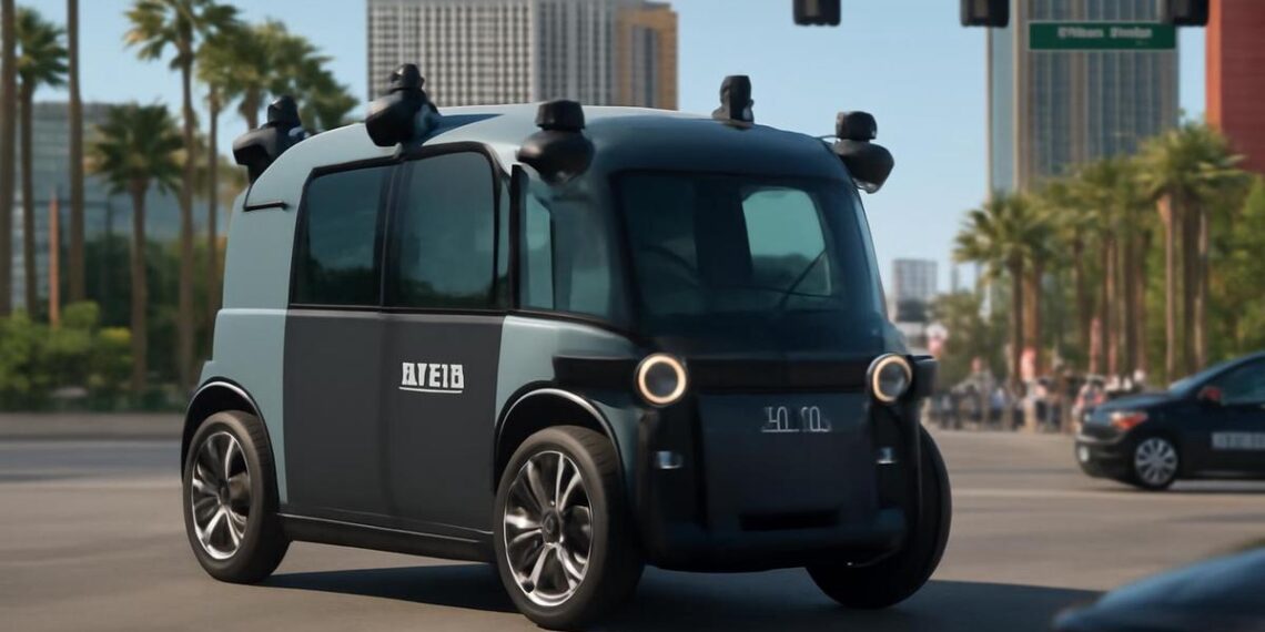 Zoox Robotaxi en Las Vegas