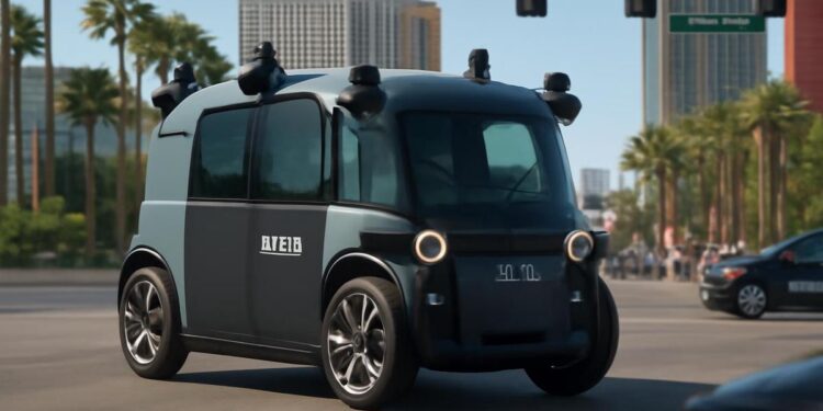 Zoox Robotaxi en Las Vegas