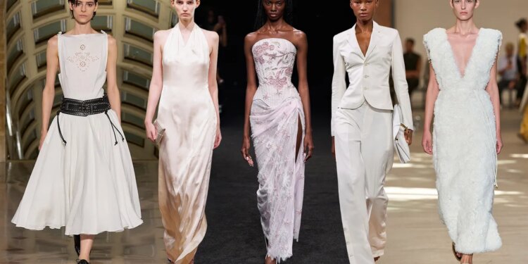 65 Bride-Worthy Looks From the NYFW Spring 2027 Runways