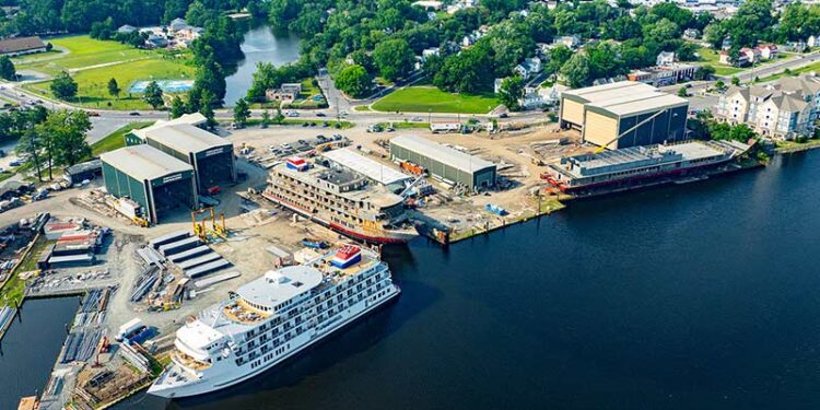 American Cruise Lines presenta dos nuevos barcos fluviales para Estados Unidos, American Beauty y American Rhapsody