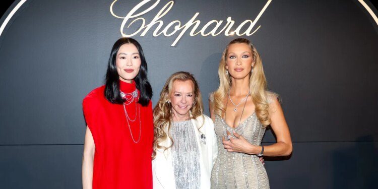 Shiny Happy People: Bella Hadid and Liu Wen Joined Chopard to Celebrate their New Happy Diamonds Campaign