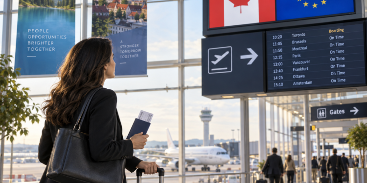 Canadá y la Unión Europea estudian facilitar viajes, trabajo y residencia entre sus ciudadanos
