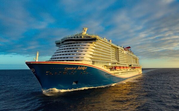 Carnival Cruise Line abre ventas para temporada desde Galveston del Carnival Jubilee en 2028/29