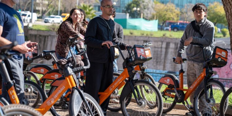 Los viajes en bicicleta en Santiago y su crecimiento