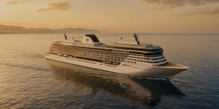 Crystal Cruises encarga a Fincantieri su tercer crucero de turismo de ultralujo, con entrega prevista para 2034