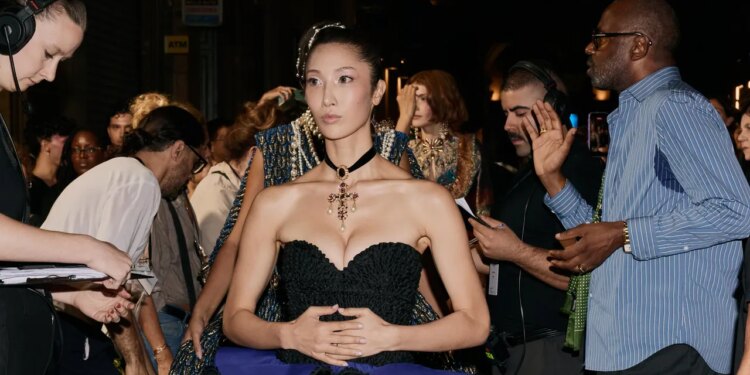 Ejae Walks Vogue World: Milan 2026 in Archival Roberto Capucci Fit for a Royal