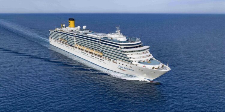 El Costa Serena, de crucero a barco-hotel de los Juegos Asiáticos de Aichi-Nagoya 2026