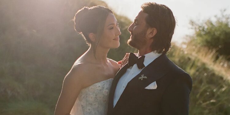 This Artist Bride’s Hand-Painted Danielle Frankel Dress Shaped the Aesthetic of Her Carmel Valley Wedding