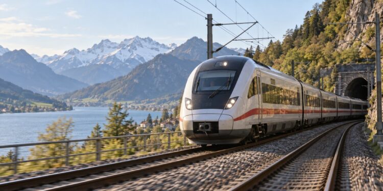 El tren adelanta al autobús en los viajes europeos por primera vez desde 2014