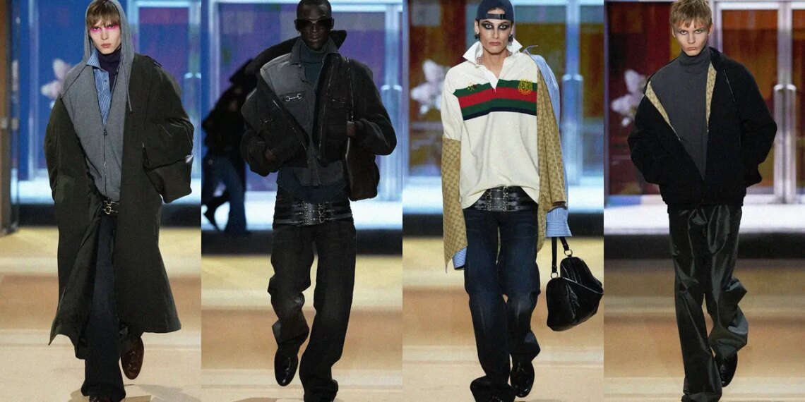 At Gucci, Demna Wants You to Half-Wear a Jacket