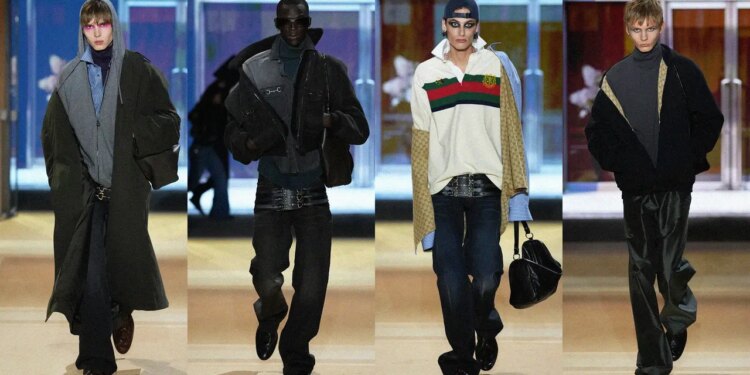 At Gucci, Demna Wants You to Half-Wear a Jacket