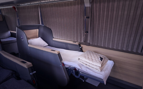 Omio amplía su oferta de viajes nocturnos premium con Twiliner