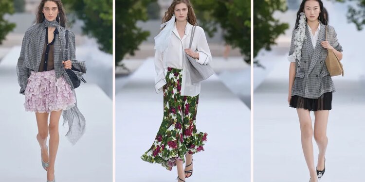 Las faldas elegantes (mini y largas) para llevar con zapatos y sandalias de tacón según Dior Primavera-Verano 2027