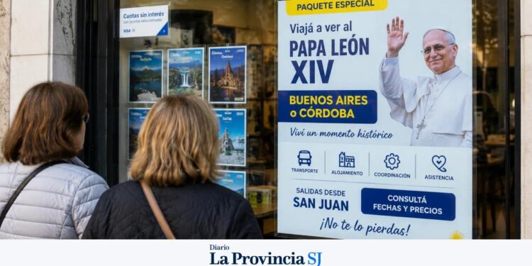 Ofertas para ver a Papa León XIV en Argentina: agencias sanjuaninas alertan por posibles estafas