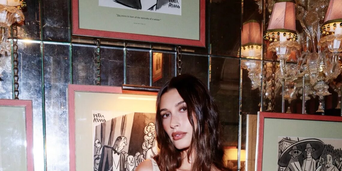 Hailey Bieber Wore the 1997 Dress That Carolyn Bessette-Kennedy Made Famous