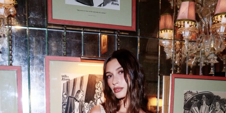Hailey Bieber Wore the 1997 Dress That Carolyn Bessette-Kennedy Made Famous