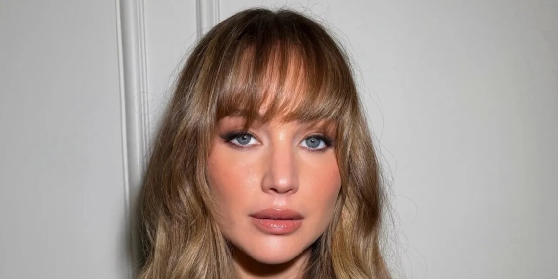 Jennifer Lawrence Debuts Butterfly Bangs Just in Time for Fall