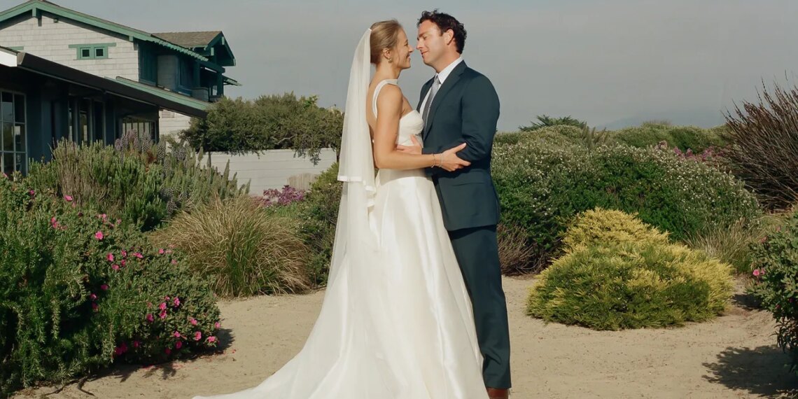 The Bride Mirrored Her Mother’s Wedding Day Looks at Her Backyard Wedding in Santa Barbara