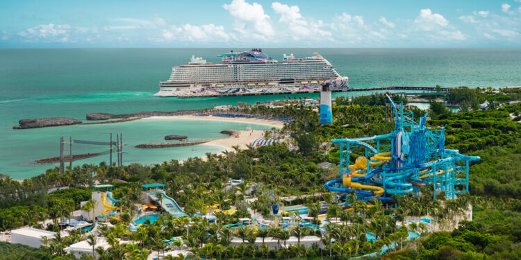 Norwegian Cruise Line ® celebra la inauguración del nuevo Great Tides Waterpark en su isla privada, Great Stirrup Cay, con un evento exclusivo de preestreno