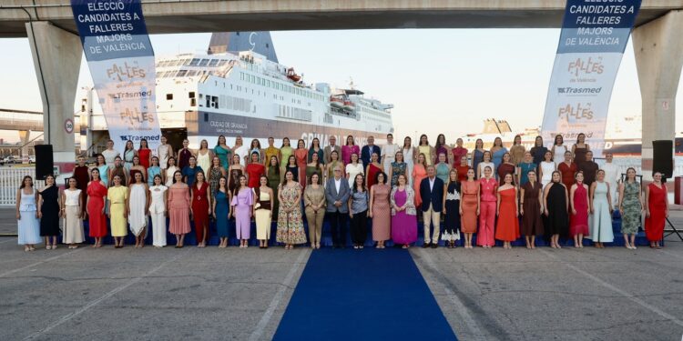 Las 73 candidatas a ser Fallera Mayor viajarán a Menorca en crucero
