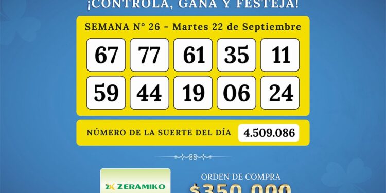 Los Números de Oro de LA GACETA del 22 de diciembre de 2026