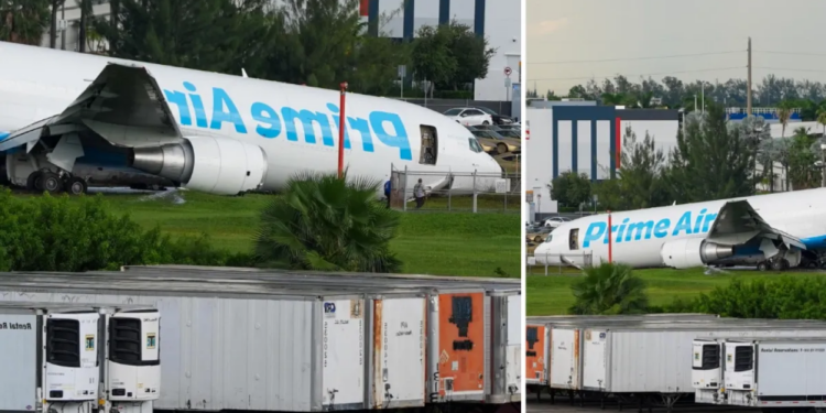 Estos serían los viajes previos del avión de Amazon que se estrelló después de aterrizar en el Aeropuerto Internacional de Miami: detalles