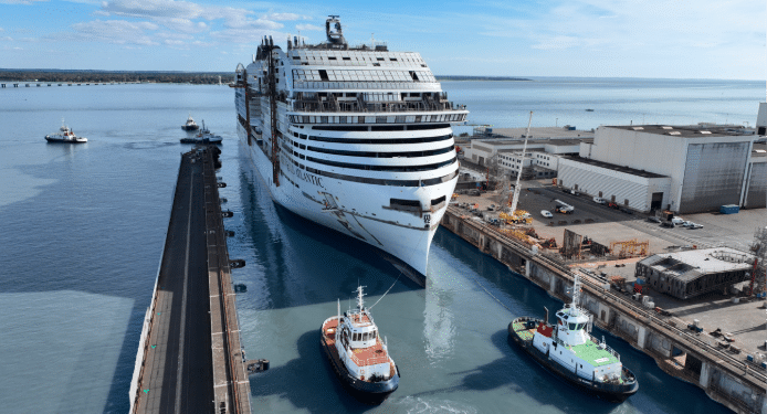 MSC Cruceros celebra la flotación del MSC World Atlantic en Estados Unidos