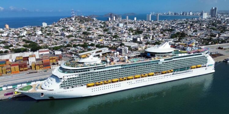 Mazatlán supera los 574 millones de pesos de derrama por cruceros en los primeros nueve meses de 2026