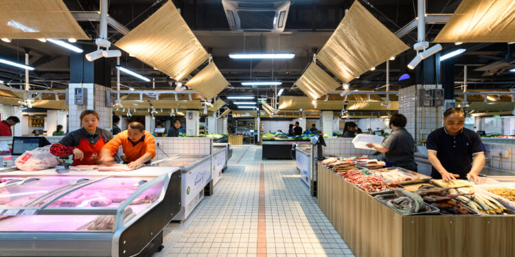 Galería de Mercado de alimentos Yongnian, Julu Foods Group / Roarc Renew