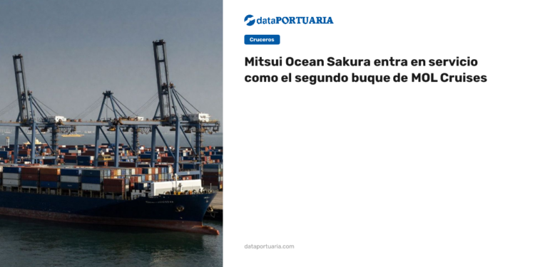 Mitsui Ocean Sakura entra en servicio como el segundo buque de MOL Cruises — DataPortuaria