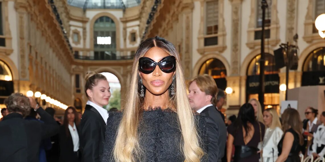 Naomi Campbell Bids Ciao to Dark Hair—Hello Blonde!—at Vogue World 2026: Milano